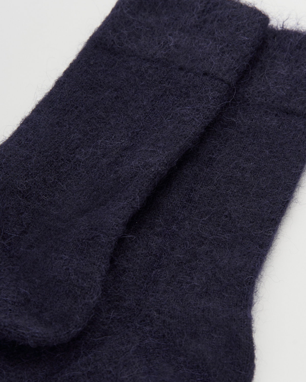 Inky Blue Ultra Soft Alpaca Socks
