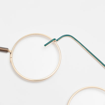CIQI Circle Reading Glasses – Green