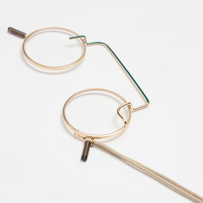 CIQI Circle Reading Glasses – Green