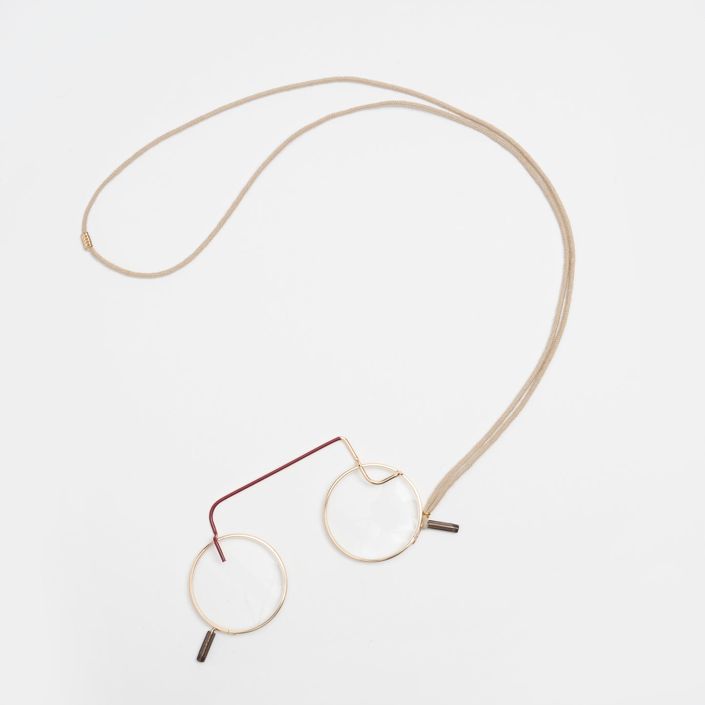 CIQI Circle Lesebrille – Rubin