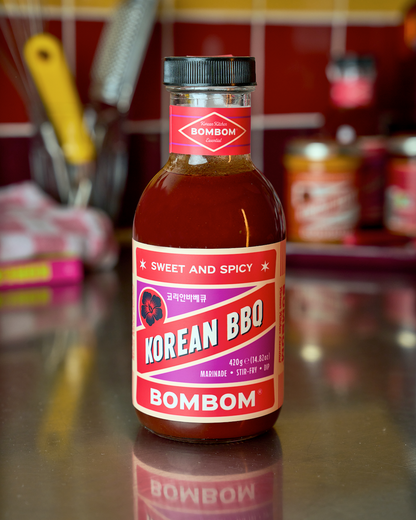 BOMBOM Korean BBQ Sauce -  Sweet & Spicy Flavour