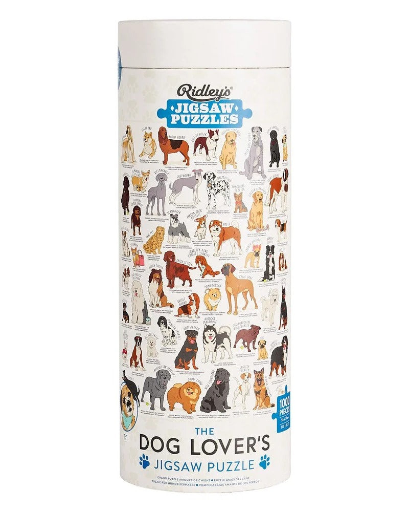 Dog Lovers - 1000 Piece Jigsaw Puzzle
