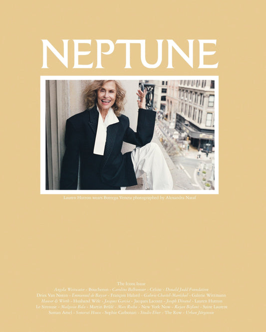 Neptune Papers Issue Ten — Cover Two: Lauren Hutton by Alexandra Nataf