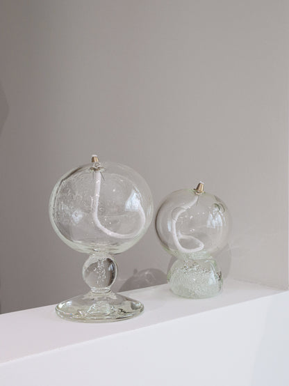 Marver Glass Goblet Oil Lantern