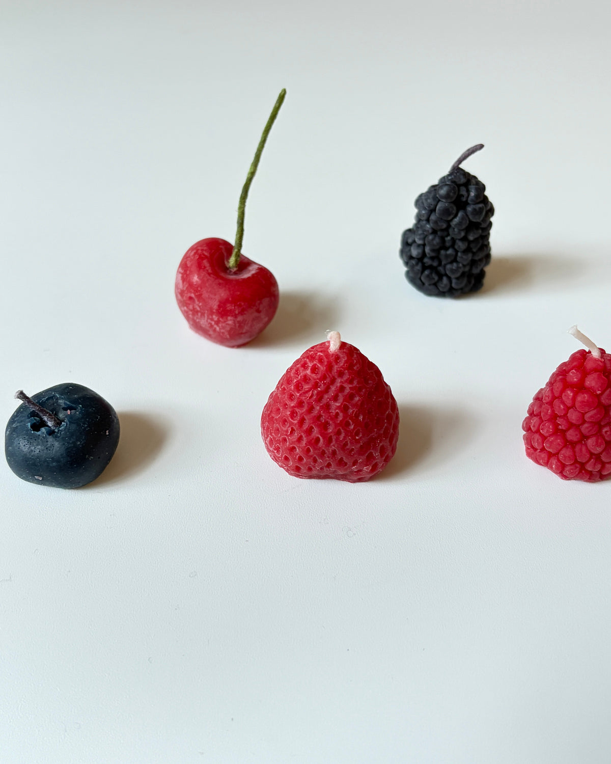 Happy Organics - Mixed Berry Beeswax Birthday Candles