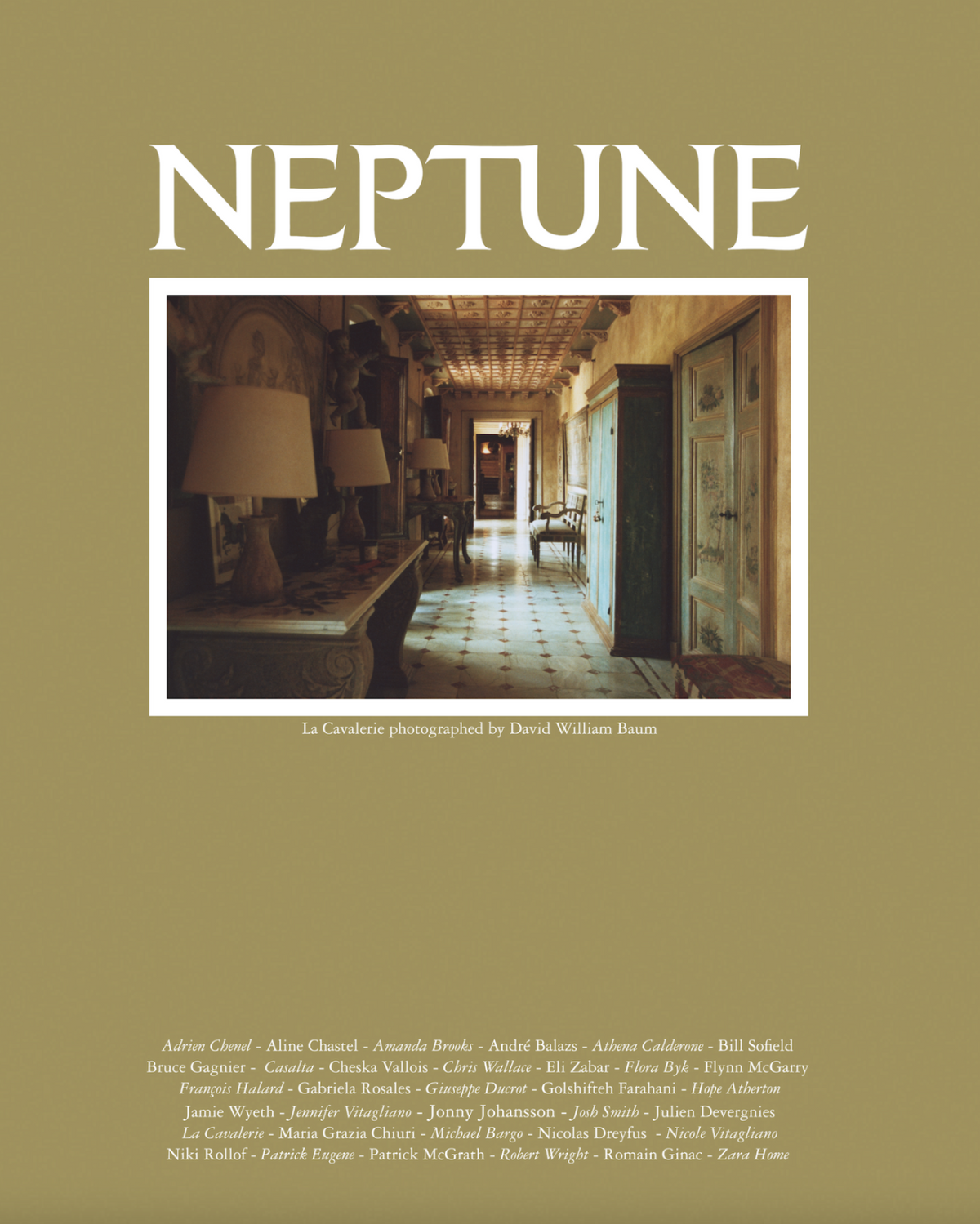 Neptune Papers Issue Nine — Cover Two: La Cavalerie by David William Baum