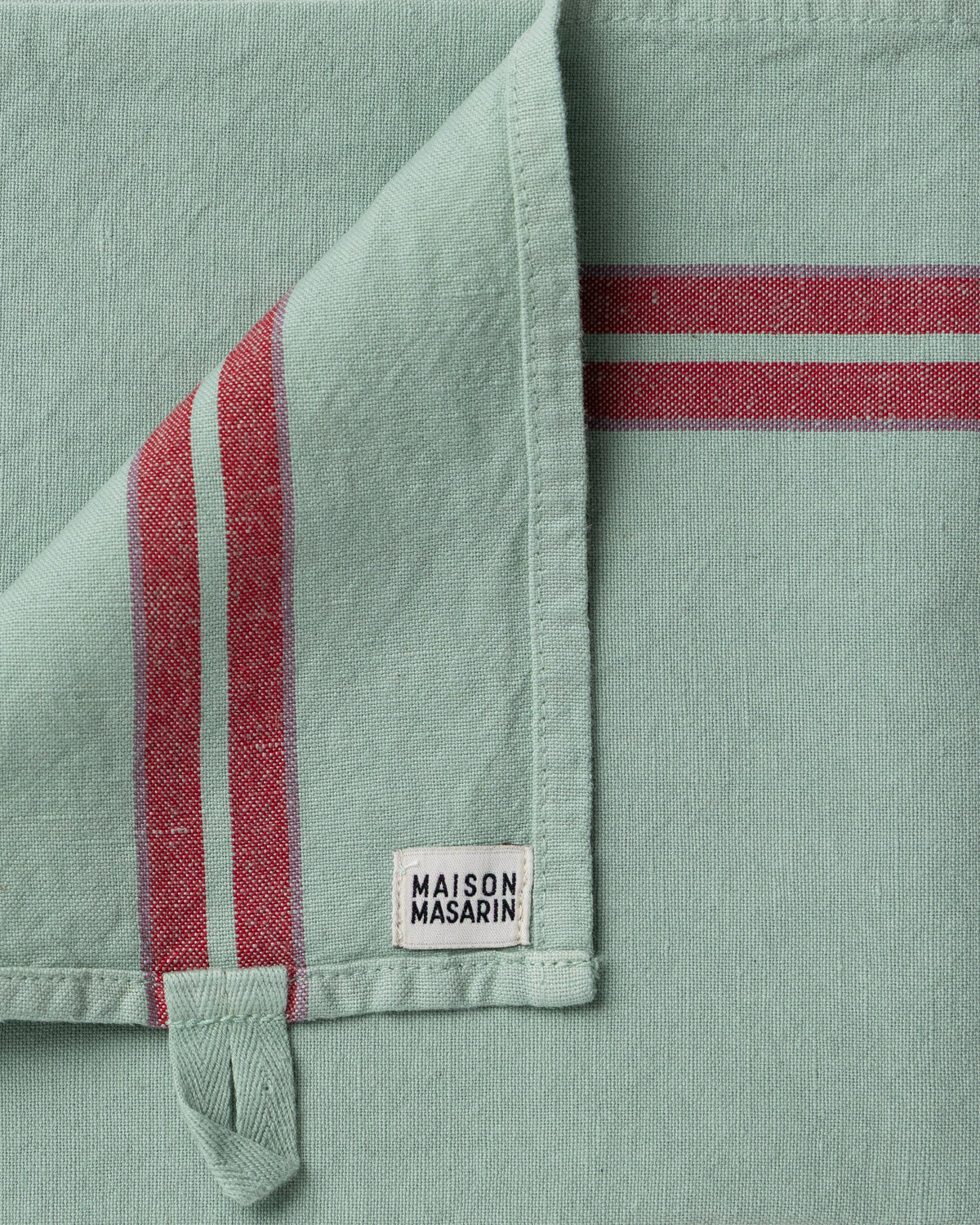 Maison Masarin - Linen cotton tea towel Verveine