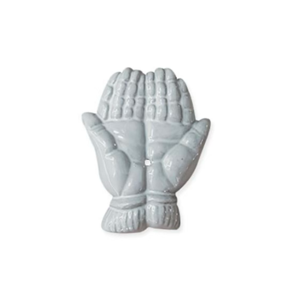 OJACraft — Ceramic Incense Holder, Two Hands