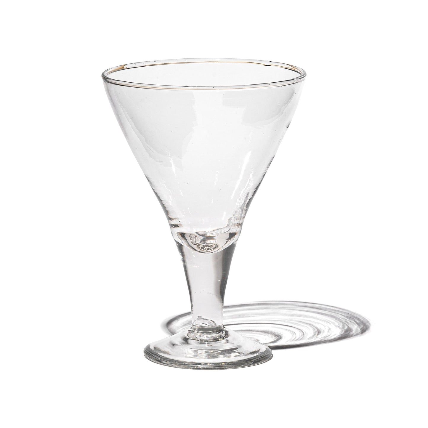 Puebco Blow Glass Dessert Cup – Triangle