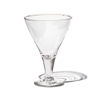 Puebco Blow Glass Dessert Cup – Triangle