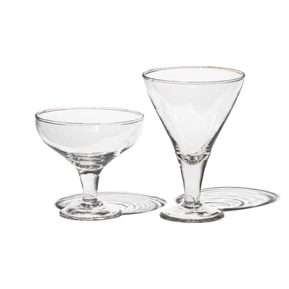 Puebco Blow Glass Dessert Cup – Triangle