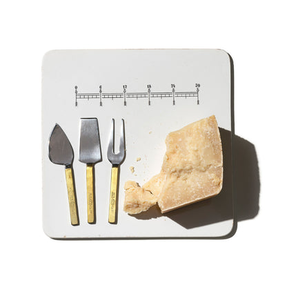 Puebco Engraved Cheese Knife Set of 3