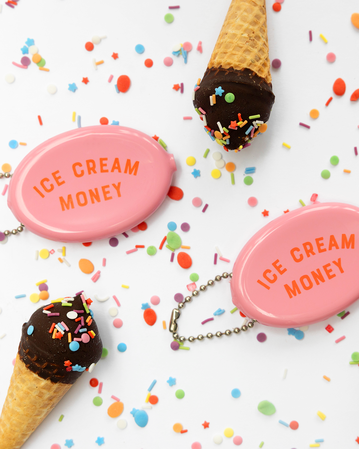 Coin Pouch - Ice Cream Money