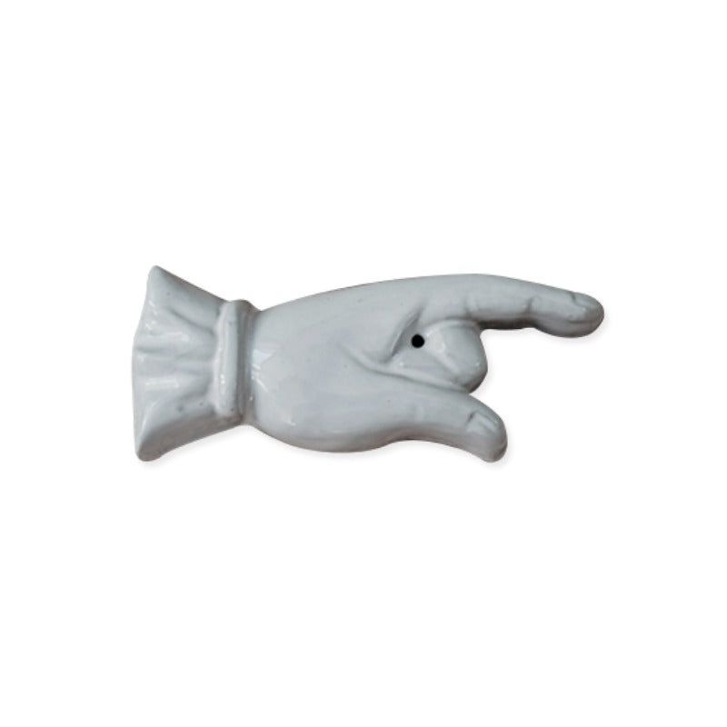 OJACraft — Ceramic Incense Holder, Finger Point