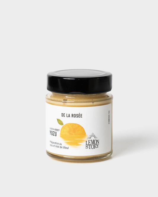 DE LA ROSÉE Linden honey and YUZU x Lemon Story 185g