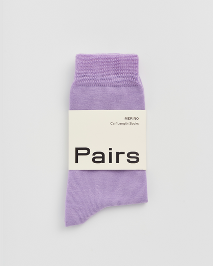 Parma Violet Merino Socks
