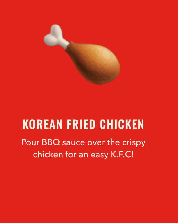 BOMBOM Korean BBQ Sauce -  Sweet & Spicy Flavour
