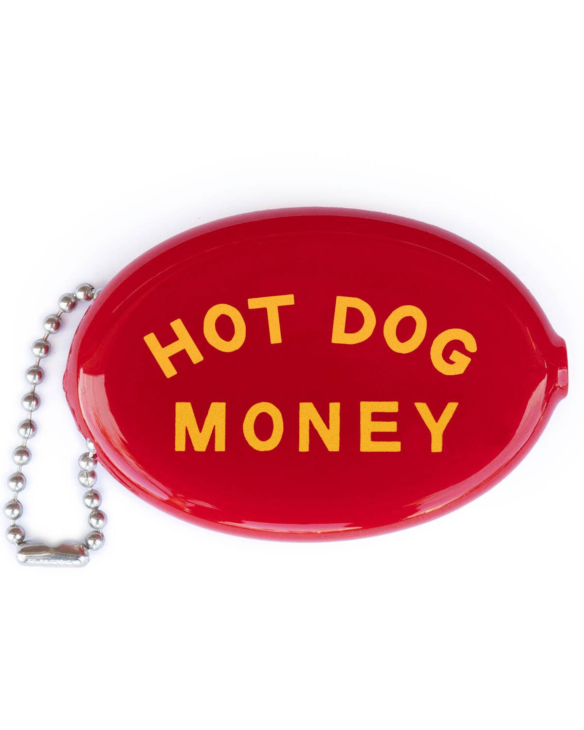 Münzbeutel – Hotdog-Geld