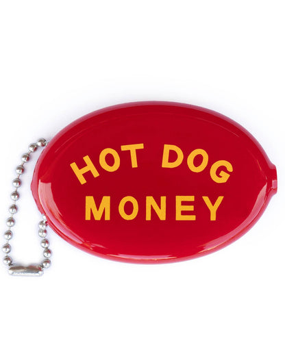 Münzbeutel – Hotdog-Geld