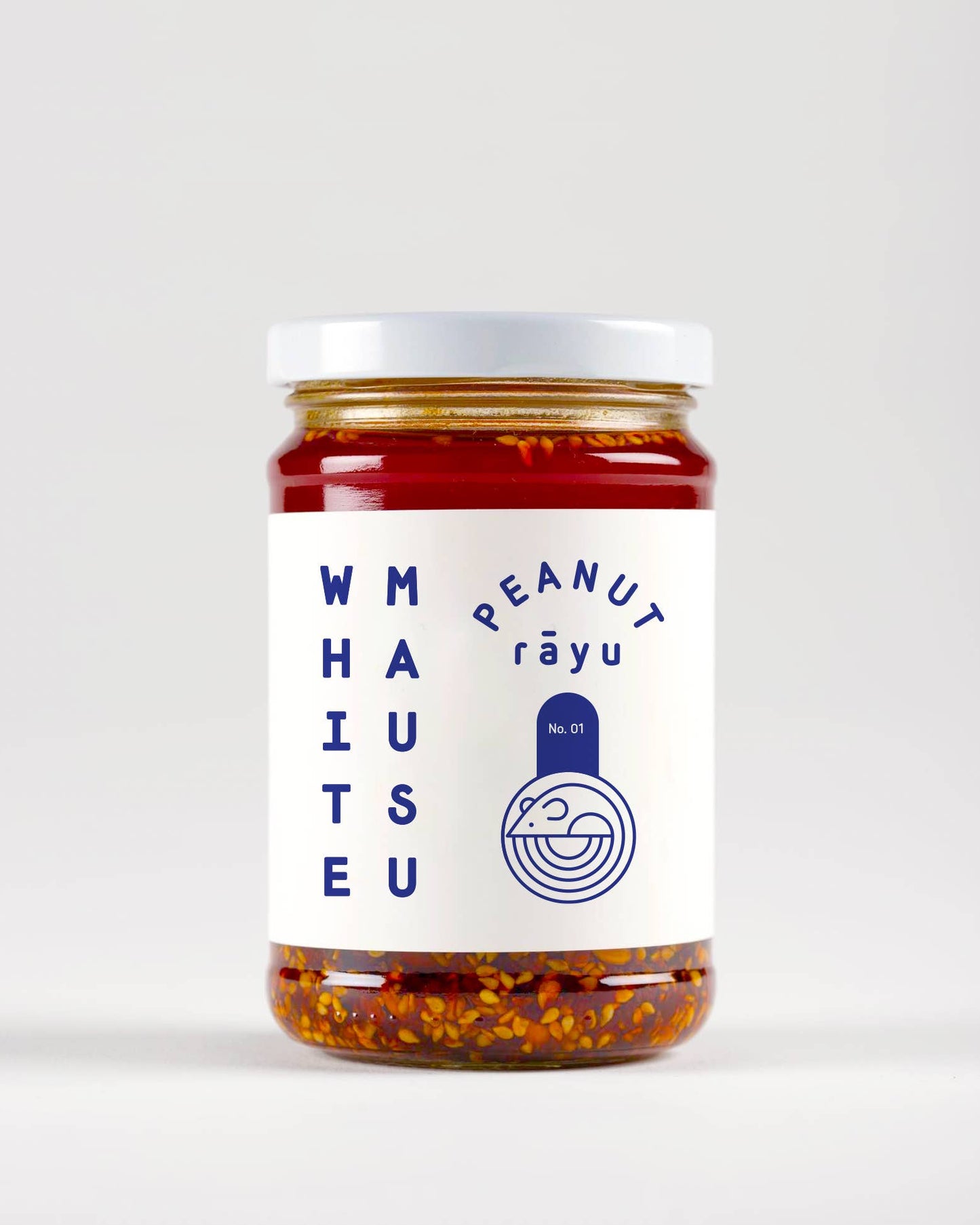 White Mausu Peanut Rayu Sauce