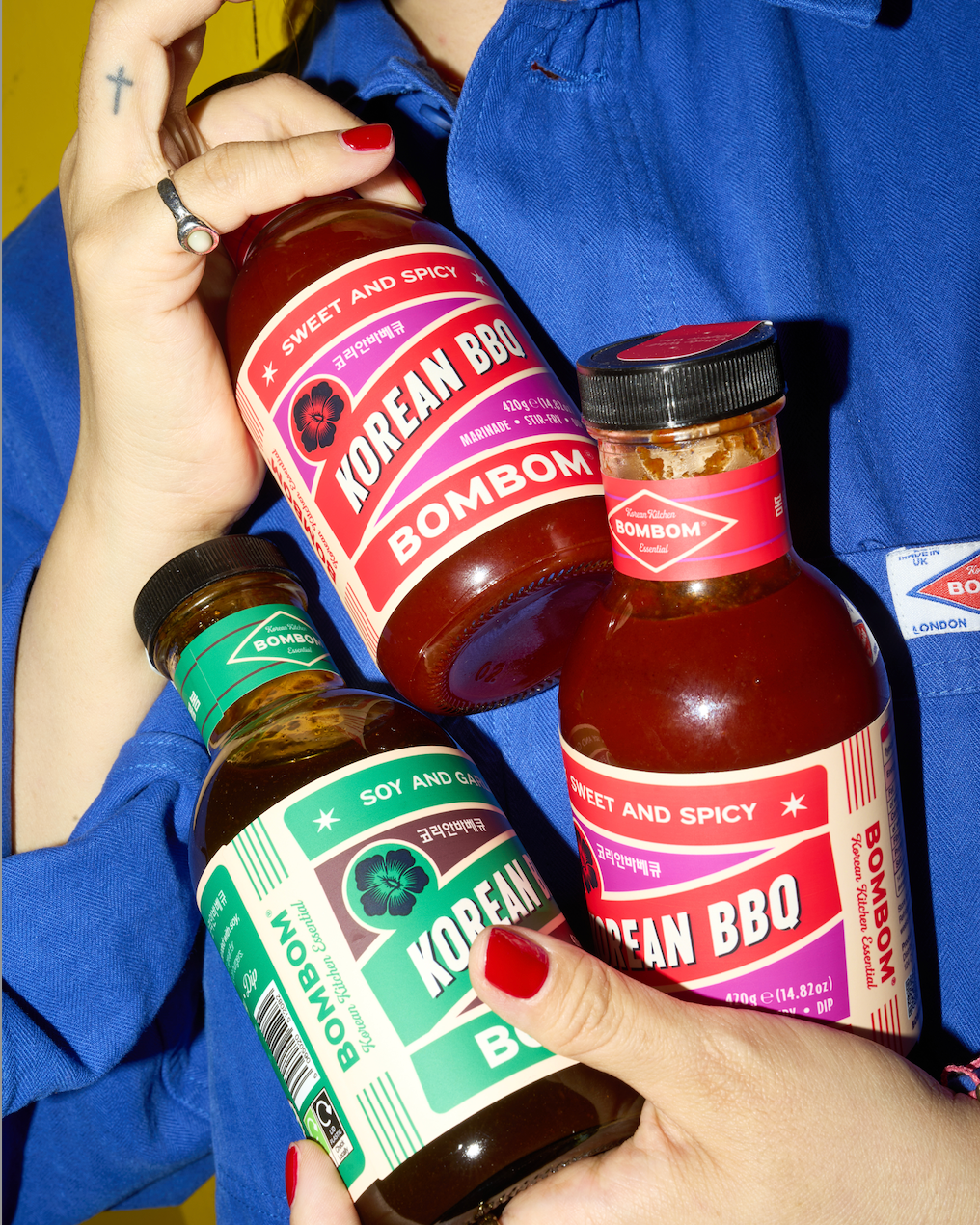 BOMBOM Korean BBQ Sauce - Soy & Garlic Flavour