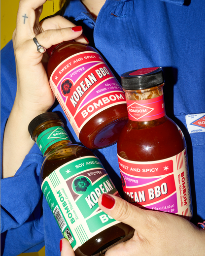 BOMBOM Korean BBQ Sauce - Soy & Garlic Flavour