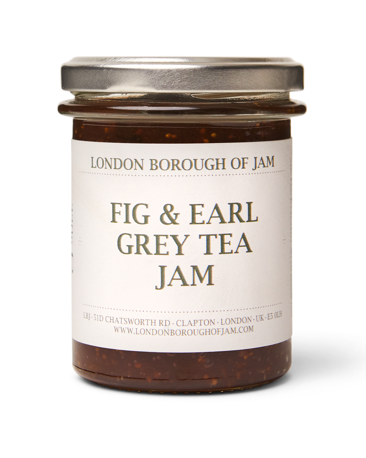 London Borough of Jam Fig & Earl Grey Jam 220g