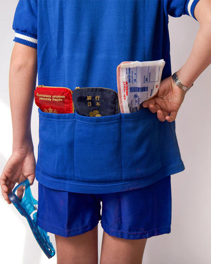 Brigitte Tanaka Air Ticket Pouch Schlüsselhalter