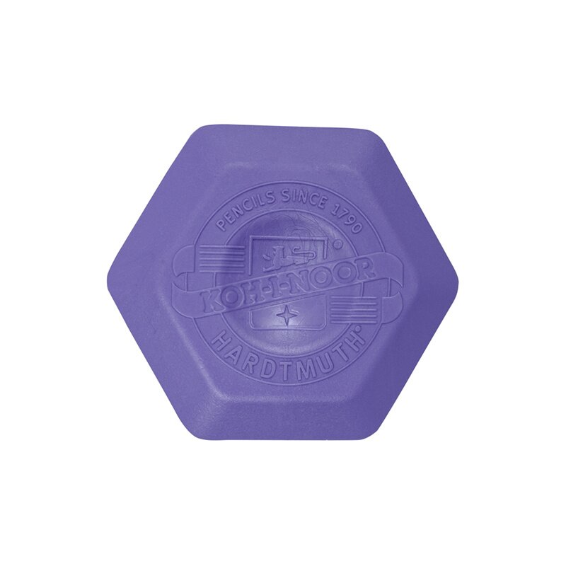 KOH-I-NOOR Thermoplast Hexagon Eraser – detail view