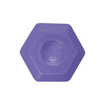 KOH-I-NOOR Thermoplast Hexagon Eraser – detail view
